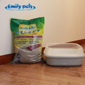 Emily pets® ODD-SHAPED bentonite cat litter