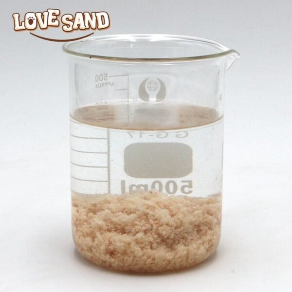 LOVE SAND wood clumping water solubal