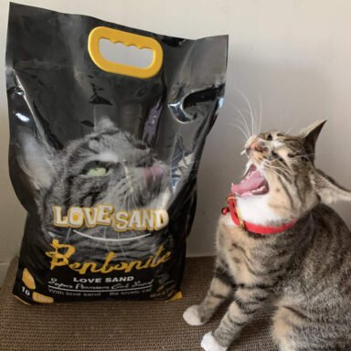 LOVE SAND® Bentonite cat litter apple lemon