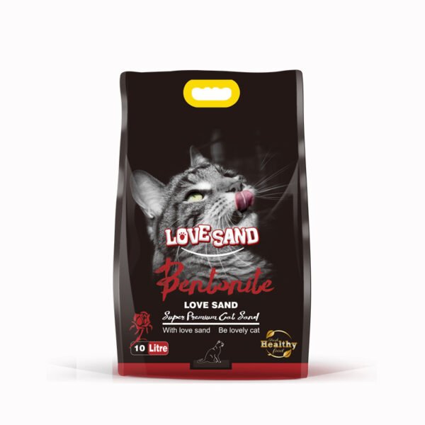 LOVE SAND® bentonite cat litter 10L rose