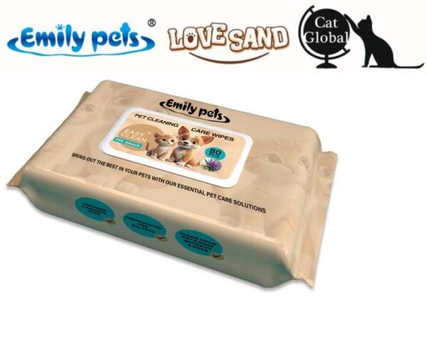 Emily Pets® Disposable Deodorizing Pet Wipes