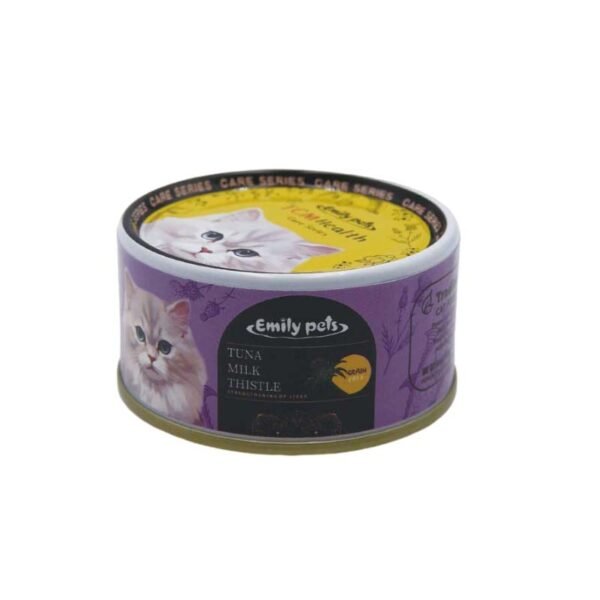 Emily pets® canned cat-TUNA MILK THISTLE-Liver protection function(purple)