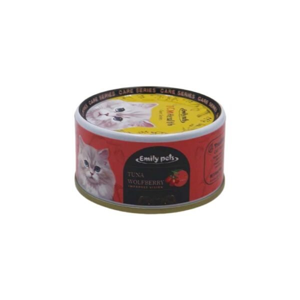 Emily pets® canned cat-TUNA WOLFBERRY-improves vision function(red)