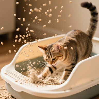arenas aglomerantes para gatos