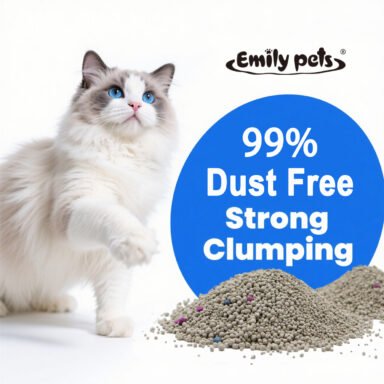 Emily Pets® clumping cat litter