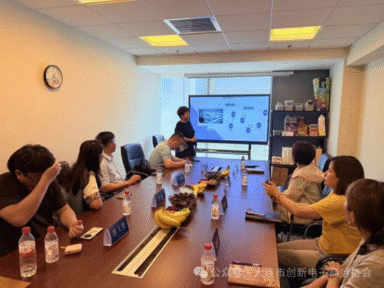 [Pets Association Care Activities] Entering Puyuan kitty litter companies. On-the-spot record of empowering new members of Dalian Innovation E-commerce Association