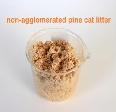 non-agglomerated pine cat litter