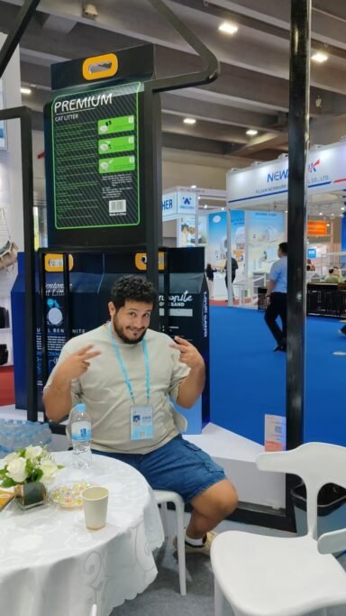 LOVE SAND cat litter factory: the afterheat of the autumn fair has not disappeared, and CIPS has resumed its global journey.