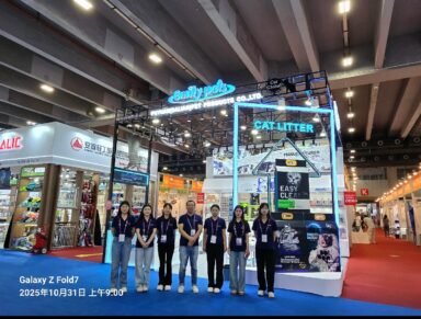 LOVE SAND cat litter company Exhibition