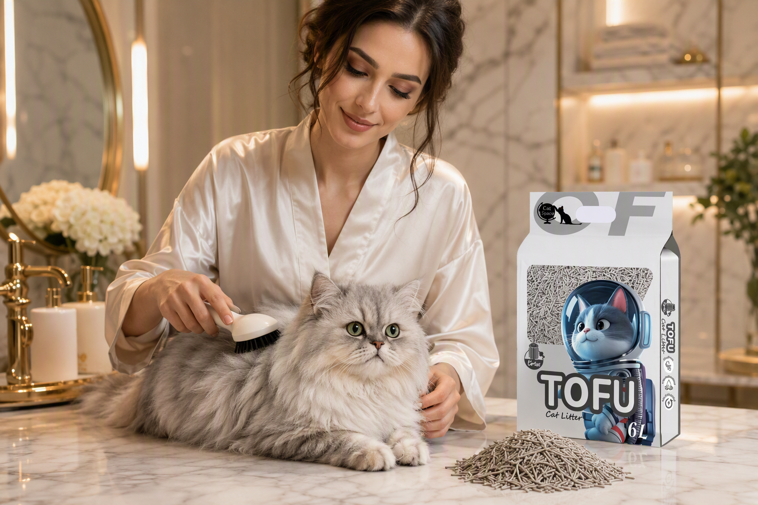 low dust cat litter